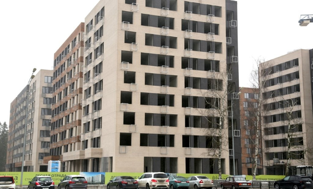 Ноябрь - ход строительства Смарт квартала Лесная Отрада (1-я и 2-я очереди)